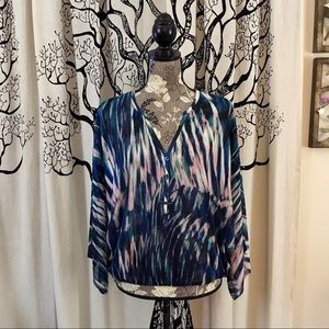 Sanctuary Oversized Blouse SZ XS/S